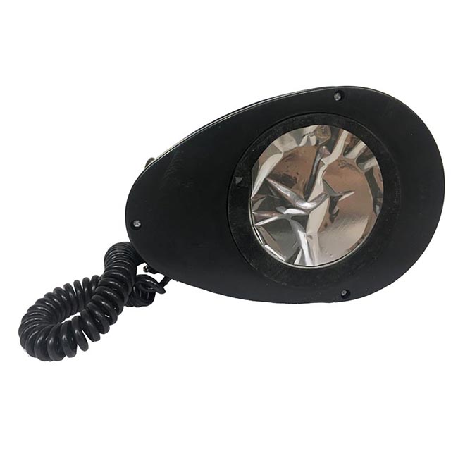 Φάρος Ασφαλείας Αυτοκινήτου Περιστρεφόμενος Μαγνητικός Οβάλ Κόκκινος 12V 1 Τεμάχιο - Image 3