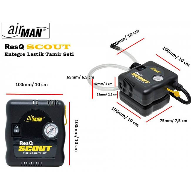 Κομφλέρ Αέρος - Κομπρεσέρ Man Moto Resq Scout Vo Trk (76-086) 1 Τεμάχιο - Image 8
