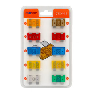 Σετ Ασφάλειες Αυτοκινήτου CTC-512 M – 000455 40 Τεμαχίων