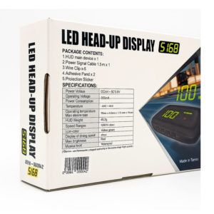 Οθόνη Heads-Up Led Ταχύτητας 1 Τεμάχιο