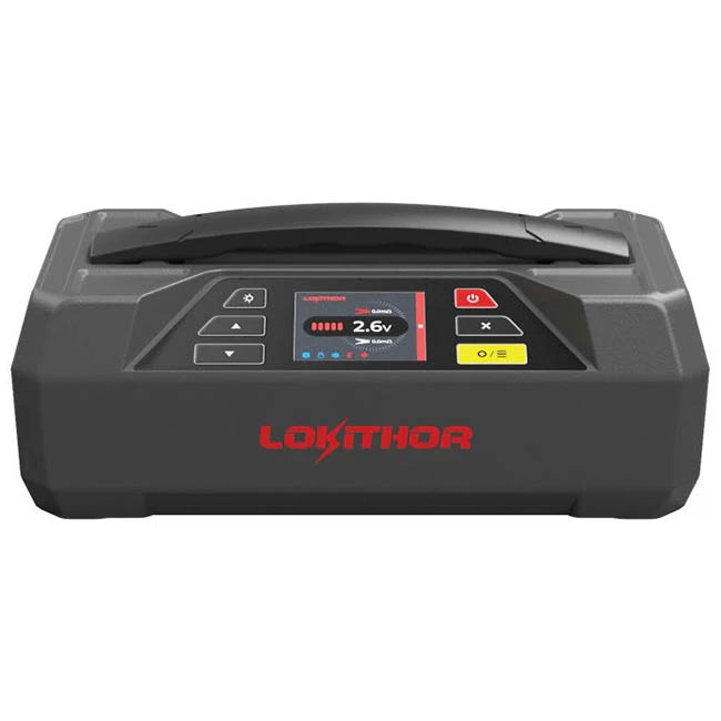 Εκκινητής Μπαταριών Αυτοκινήτου, Φορτιστής & Διαγνωστικό Μπαταριών, Powerbank, Φακός Led 5 Σε1 Lokithor JTC4250 LifePO4 12 Volt 4250A 1 Τεμάχιο - Image 7