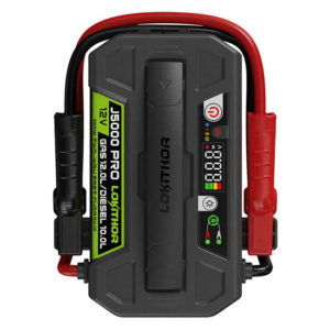 Εκκινητής Μπαταριών Αυτοκινήτου, Powerbank, Φακός Led 3 Σε1 Lokithor J5000 Pro LifePO4 12 Volt 5000A 1 Τεμάχιο