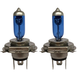 ΛΑΜΠΑ H4P43T ΜΠΛΕ 12V 60/55W 4500Κ 2 Τεμάχια