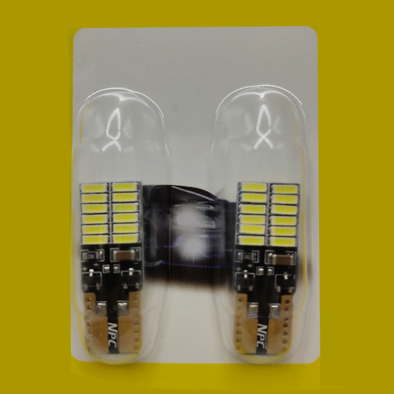 Λάμπες T10 24 Led 106335-100455 Ψείρες Λευκό 12V-24V 2 Τεμάχια - Image 2