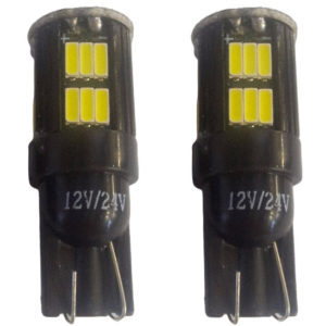 Λάμπες T10 30 Led 100669 4014-30SMD 12V – 24V 2 Τεμάχια