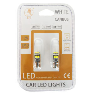 Λάμπες T10 6 Led Canbus W5W 600368 2 Τεμάχια