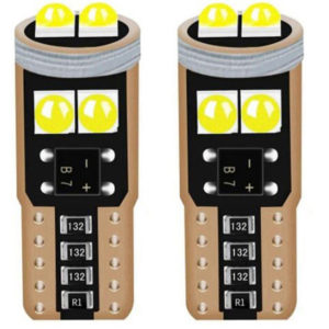 Λάμπες T10 6 Led Canbus Μπλε 600360 2 Τεμάχια