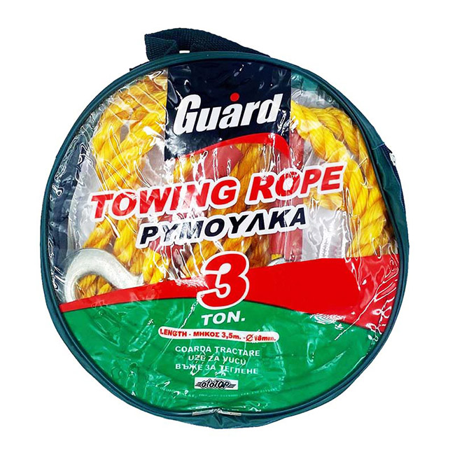 Ρυμούλκα Σχοινί Για Ρυμούλκηση Έως 3 Τόνους Πορτοκαλί 1 Τεμάχιο - Image 3