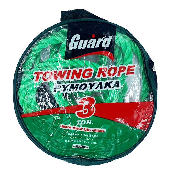 Ρυμούλκα Σχοινί Για Ρυμούλκηση Έως 3 Τόνους Πράσινη 1 Τεμάχιο - Image 3