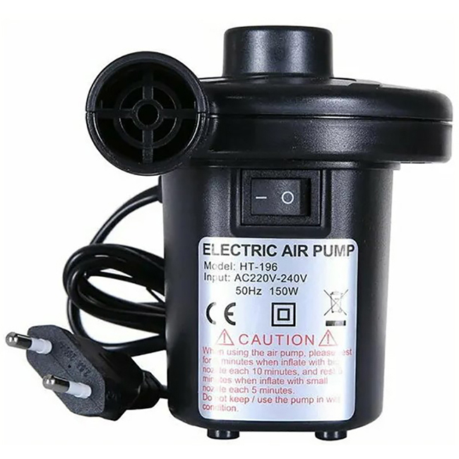 Τρόμπα Ηλεκτρική Για Στρώματα Και Φουσκωτά 220-240V 50ΗΖ HT-196 1 Τεμάχιο - Image 7