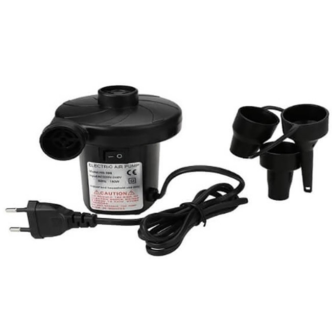 Τρόμπα Ηλεκτρική Για Στρώματα Και Φουσκωτά 220-240V 50ΗΖ HT-196 1 Τεμάχιο - Image 5