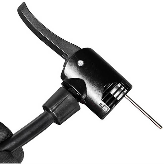 Τρόμπα Αέρος Χειρός Αλουμινίου Με Μανόμετρο 5Bar 170PSI 1 Τεμάχιο - Image 4