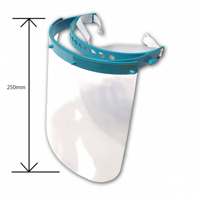 Μάσκα ασπίδα προστασίας προσώπου με ανταλλακτικό 1 Τεμάχιο - Image 2