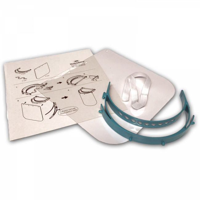 Μάσκα ασπίδα προστασίας προσώπου με ανταλλακτικό 1 Τεμάχιο - Image 5