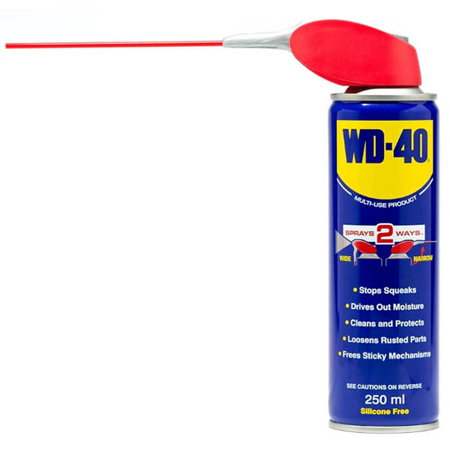 Αντισκωριακό - Λιπαντικό Spray WD-40 Smart Straw 250ml 1 Τεμάχιο - Image 10