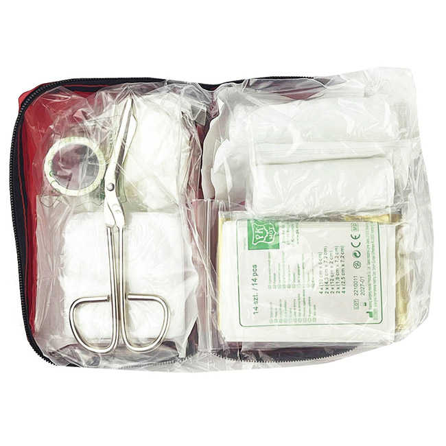 Φαρμακείο Πρώτων Βοηθειών Mini Με Πιστοποίηση Din 13167 15 x10.5 x 3.5cm Auto GS Με 26 Είδη 1 Τεμάχιο - Image 4