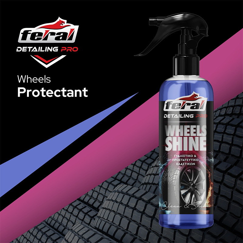 Γυαλιστικό Και Συντηρητικό Ελαστικών Feral Detailing Pro 750ml 1 Τεμάχιο - Image 3