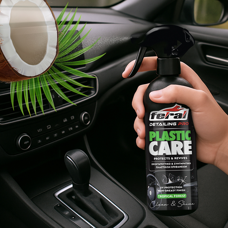 Γυαλιστικό Και Συντηρητικό Γαλάκτωμα Πλαστικών Tropical Forest Feral Detailing Pro 500ml 1 Τεμάχιο - Image 2