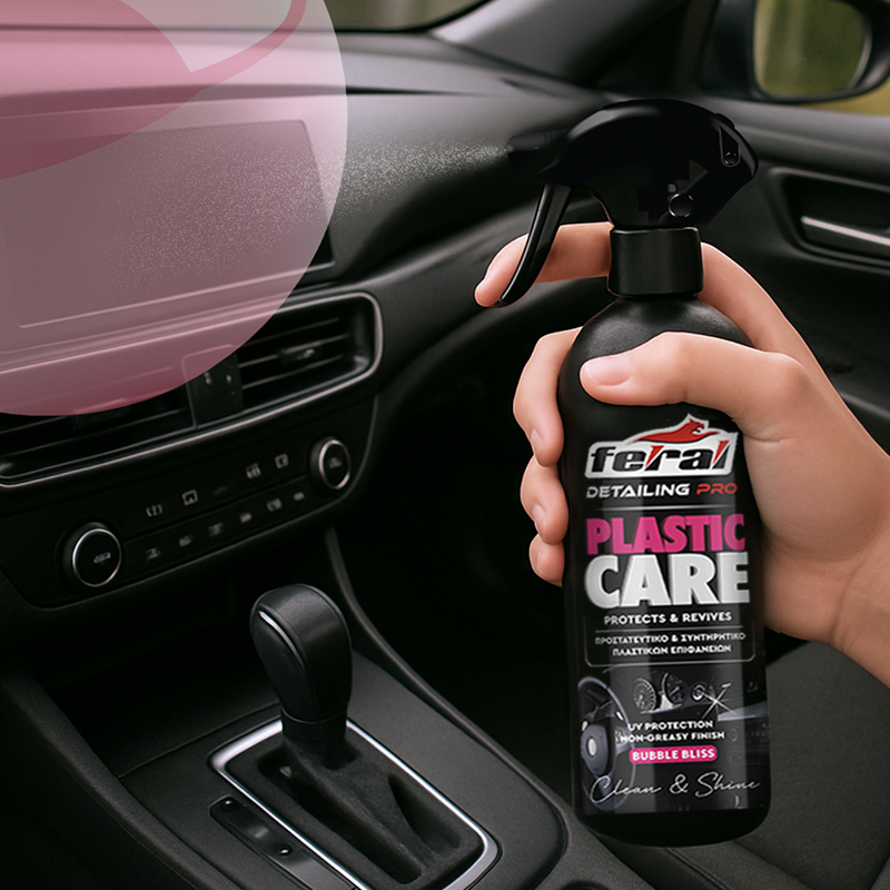 Γυαλιστικό Και Συντηρητικό Γαλάκτωμα Πλαστικών Bubble Bliss Feral Detailing Pro 500ml 1 Τεμάχιο - Image 2