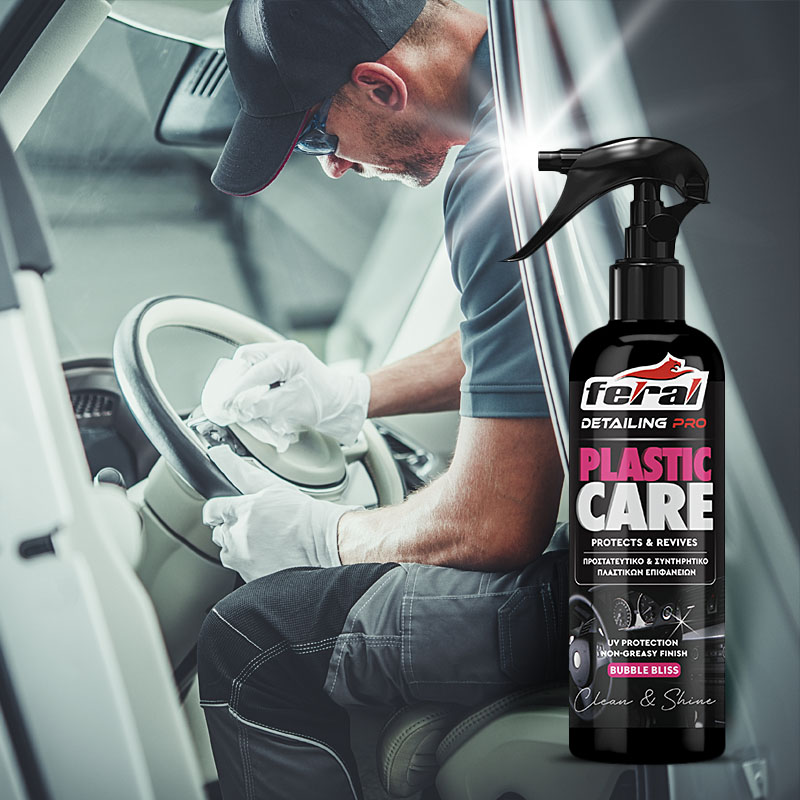 Γυαλιστικό Και Συντηρητικό Γαλάκτωμα Πλαστικών Bubble Bliss Feral Detailing Pro 500ml 1 Τεμάχιο - Image 3