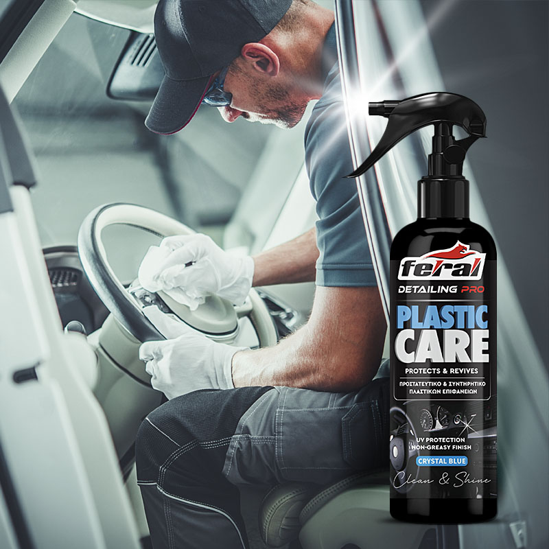 Γυαλιστικό Και Συντηρητικό Γαλάκτωμα Πλαστικών Crystal Blue Feral Detailing Pro 500ml 1 Τεμάχιο - Image 4