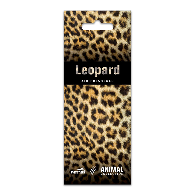 Αρωματικό Αυτοκινήτου Κρεμαστό Feral Animal Collection Leopard 1 Τεμάχιο - Image 2