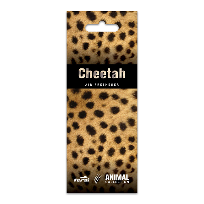 Άρωματικό Αυτοκινήτου Κρεμαστό Feral Animal Collection Cheetah 1 Τεμάχιο - Image 2