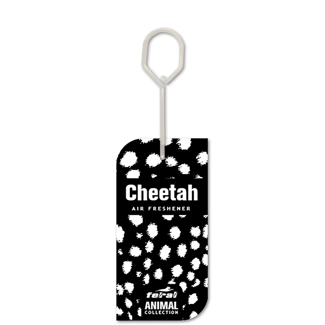 Άρωματικό Αυτοκινήτου Κρεμαστό Feral Animal Collection Cheetah 1 Τεμάχιο - Image 3