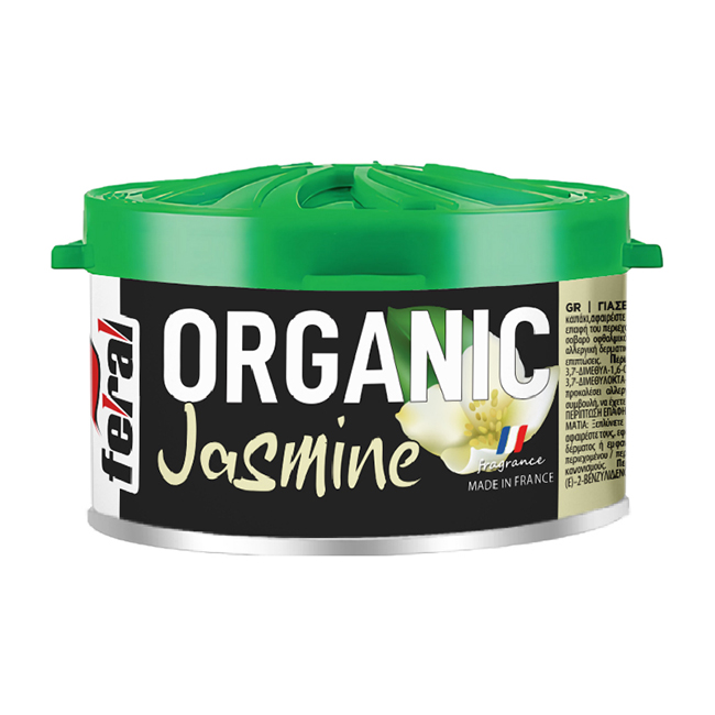 Αρωματικό Αυτοκινήτου Κονσέρβα Feral Με Άρωμα Jasmine 40gr 1 Τεμάχιο