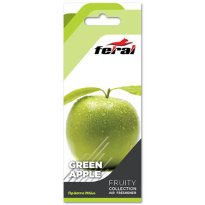 Print Αρωματικό Αυτοκινήτου Κρεμαστό Feral Fruity Collection Green Apple 1 Τεμάχιο