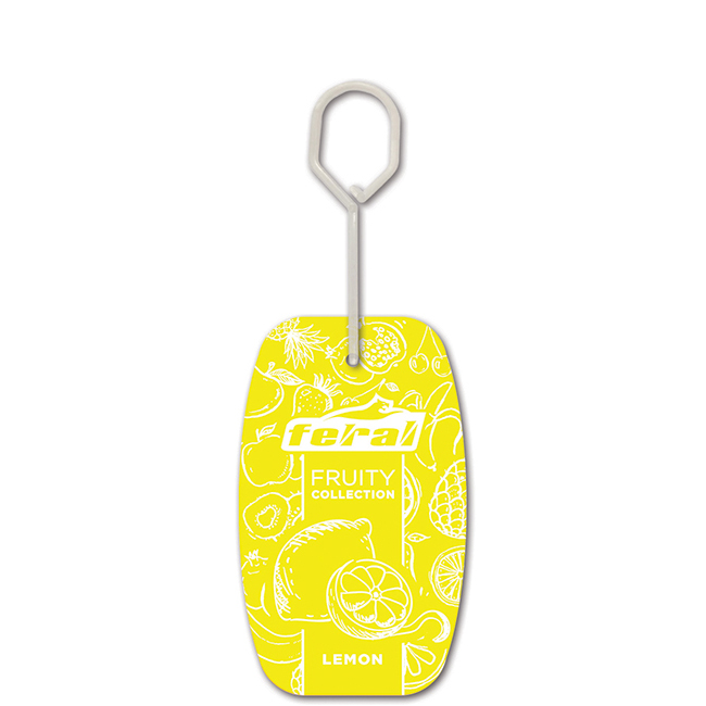 Αρωματικό Αυτοκινήτου Κρεμαστό Feral Fruity Collection Lemon 1 Τεμάχιο - Image 3