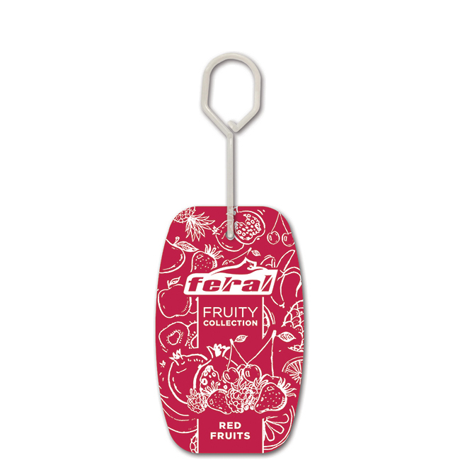 Αρωματικό Αυτοκινήτου Κρεμαστό Feral Fruity Collection Red Fruits 1 Τεμάχιο - Image 3