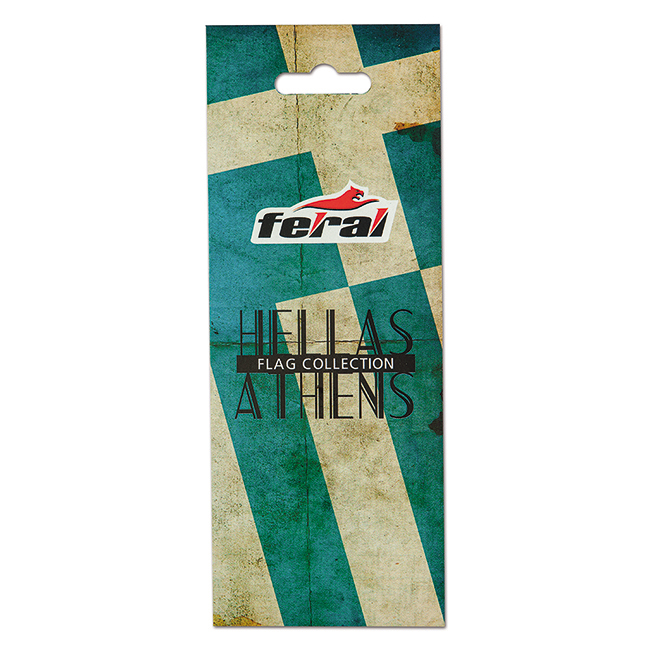 Αρωματικό Αυτοκινήτου Κρεμαστό Feral Flag Collection Greece 1 Τεμάχιο - Image 2