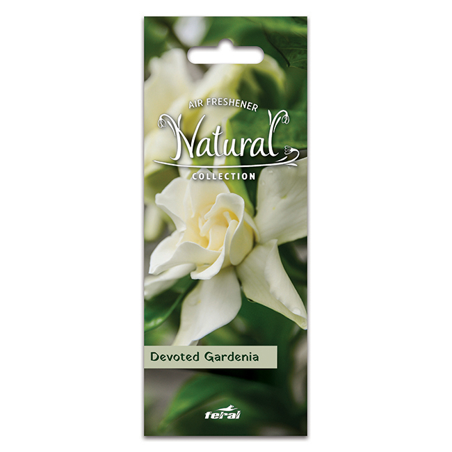 Αρωματικό Αυτοκινήτου Κρεμαστό Feral Natural Collection Gardenia 1 Τεμάχιο - Image 2