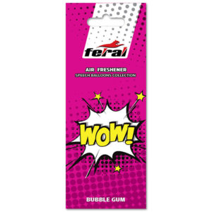 Print Αρωματικό Αυτοκινήτου Κρεμαστό Feral Speech Collection WOW 1 Τεμάχιο