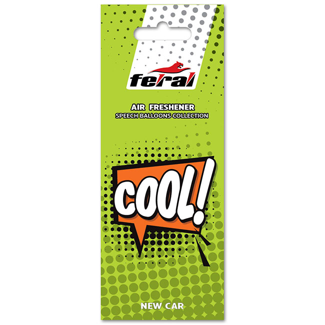 Αρωματικό Αυτοκινήτου Κρεμαστό Feral Speech Collection COOL 1 Τεμάχιο - Image 2