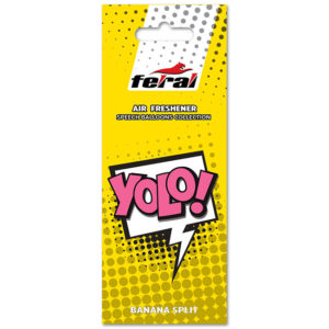 Print Αρωματικό Αυτοκινήτου Κρεμαστό Feral Speech Collection YOLO 1 Τεμάχιο