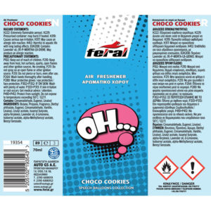 Αρωματικό Αυτοκινήτου Spray Feral Speech Collection OH 1 Τεμάχιο