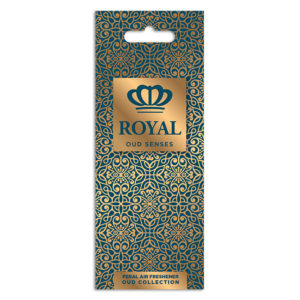 ROYAL-KARTELA_FINNAL-PYRAMIDS Αρωματικό Αυτοκινήτου Κρεμαστό Feral Royal Collection Oud Senses 1 Τεμάχιο