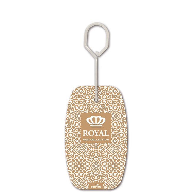 Αρωματικό Αυτοκινήτου Κρεμαστό Feral Royal Collection White Oud 1 Τεμάχιο - Image 3