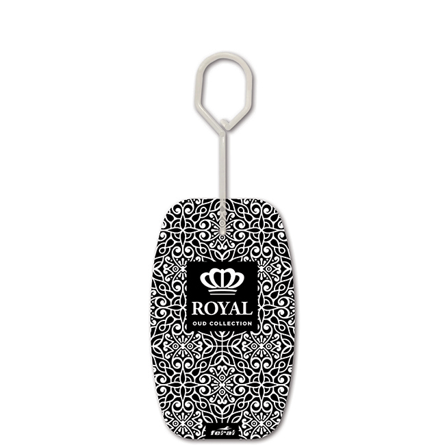 Αρωματικό Αυτοκινήτου Κρεμαστό Feral Royal Collection Black Oud 1 Τεμάχιο - Image 3