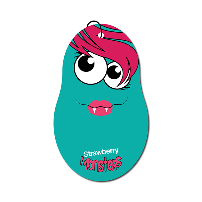 Αρωματικό Αυτοκινήτου Κρεμαστό Feral Monsters Collection Strawberry 1 Τεμάχιο - Image 4