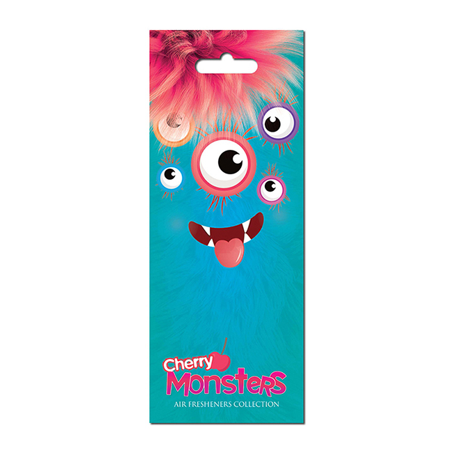 Αρωματικό Αυτοκινήτου Κρεμαστό Feral Monsters Collection Cherry 1 Τεμάχιο - Image 2