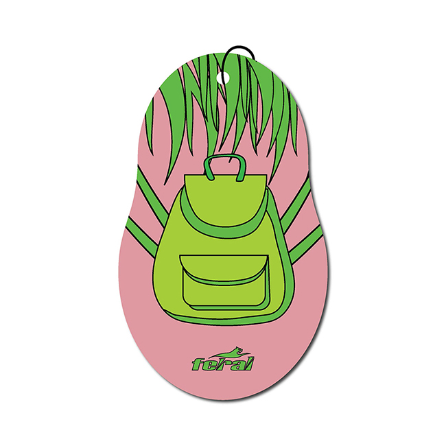 Αρωματικό Αυτοκινήτου Κρεμαστό Feral Monsters Collection Coconut 1 Τεμάχιο - Image 4