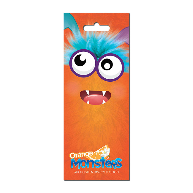 Αρωματικό Αυτοκινήτου Κρεμαστό Feral Monsters Collection Orange Blossom 1 Τεμάχιο - Image 2