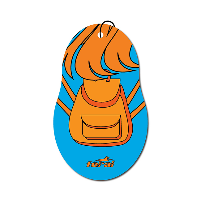 Αρωματικό Αυτοκινήτου Κρεμαστό Feral Monsters Collection Orange Blossom 1 Τεμάχιο - Image 4