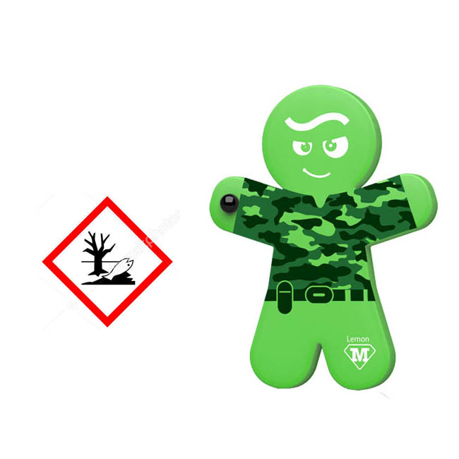 Αρωματικό Αυτοκινήτου Κρεμαστό Aroma Many Lemon 1 Τεμάχιο - Image 2