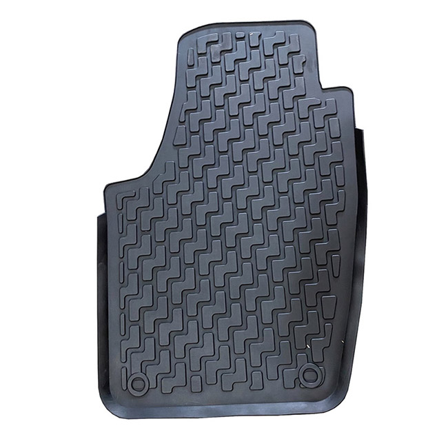 Πατάκια Αυτοκινήτου Συμβατά Με Skoda Fabia 2006+ Μαύρα 4Τμχ - Image 2