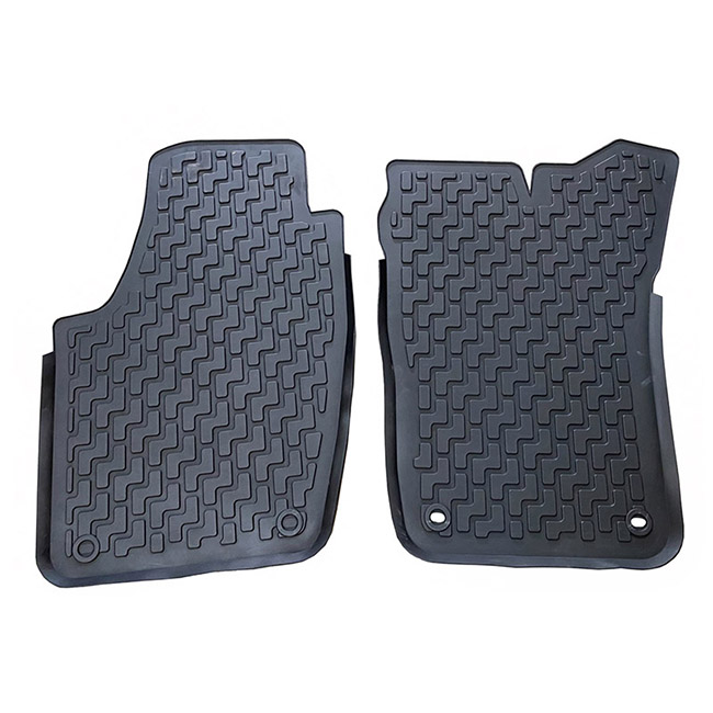 Πατάκια Αυτοκινήτου Συμβατά Με Skoda Fabia 2006+ Μαύρα 4Τμχ - Image 6