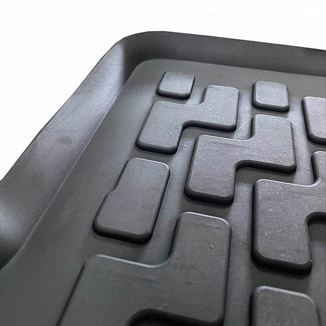 Πατάκια Αυτοκινήτου Συμβατά Με Skoda Fabia 2006+ Μαύρα 4Τμχ - Image 4